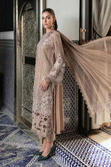 Maria B Luxury Lawn Eid Collection 25 | D-2502-A