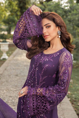 Maria B Unstitched Embroidered Chiffon Collection 24