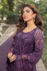 Maria B Unstitched Embroidered Chiffon Collection 24