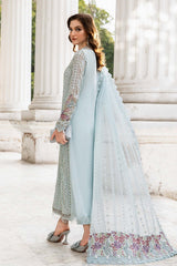 Maria B Unstitched Embroidered Chiffon Collection 24