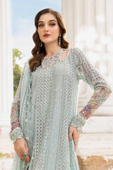 Maria B Unstitched Embroidered Chiffon Collection 24