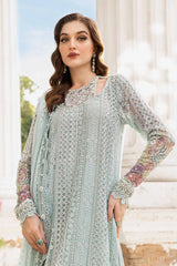 Maria B Unstitched Embroidered Chiffon Collection 24