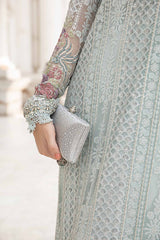 Maria B Unstitched Embroidered Chiffon Collection 24