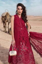 Maria B Luxury Lawn Eid Collection 25 | D-2504-A