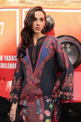 M Prints 3 Piece Unstitched Printed Cambric Suit By Maria B 24