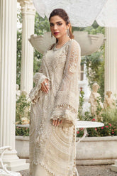 Maria B Unstitched Embroidered Chiffon Collection 24