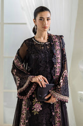 Maria B Unstitched Embroidered Chiffon Collection 25