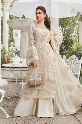 Maria B Unstitched Embroidered Chiffon Collection 24