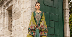 M Prints 3 Piece Unstitched Printed Cambric Suit By Maria B 24