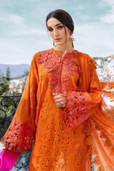 Maria B Luxury Lawn Eid Collection 25 | D-2505-B