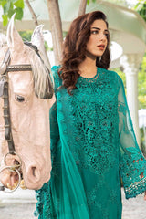 Maria B Unstitched Embroidered Chiffon Collection 24