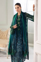 Maria B Unstitched Embroidered Chiffon Collection 25