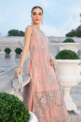 Maria B Unstitched Embroidered Chiffon Collection 24