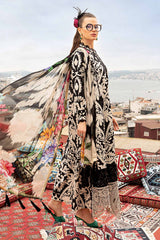 M Prints 3 Piece Unstitched Printed Cambric Suit By Maria B 24