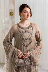 Maria B Unstitched Embroidered Chiffon Collection 25
