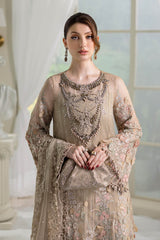 Maria B Unstitched Embroidered Chiffon Collection 25