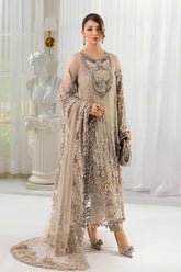 Maria B Unstitched Embroidered Chiffon Collection 25