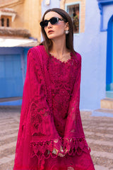 Maria B Luxury Lawn Eid Collection 25 | D-2508-A