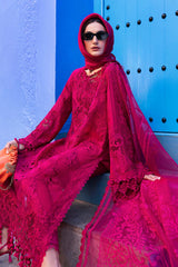 Maria B Luxury Lawn Eid Collection 25 | D-2508-A