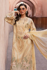 Maria B Luxury Lawn Eid Collection 25 | D-2509-A