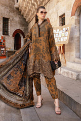 M Prints 3 Piece Unstitched Printed Cambric Suit By Maria B 24