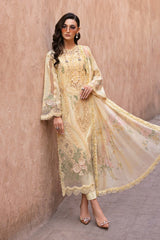 Maria B Luxury Lawn Eid Collection 25 | D-2509-A