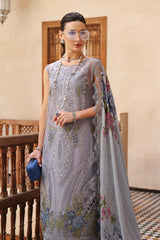 Maria B Luxury Lawn Eid Collection 25 | D-2509-B