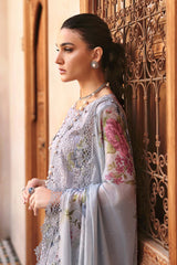 Maria B Luxury Lawn Eid Collection 25 | D-2509-B