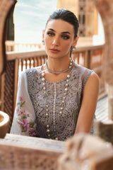 Maria B Luxury Lawn Eid Collection 25 | D-2509-B