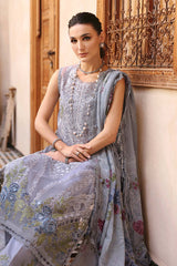 Maria B Luxury Lawn Eid Collection 25 | D-2509-B