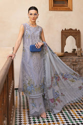 Maria B Luxury Lawn Eid Collection 25 | D-2509-B