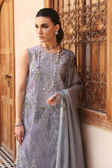 Maria B Luxury Lawn Eid Collection 25 | D-2509-B