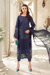 Maria.B Eid 2 Edit Luxury Lawn Collection 24 (09)