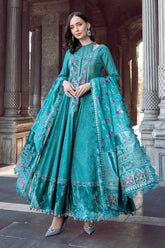 Maria B Luxury Embroidered Linen Collection D-05