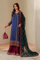 Fleur - Embroidered Printed Chiffon By Alizeh