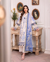 Aezel Embroidered Cambric Collection '25 By Roheenaz