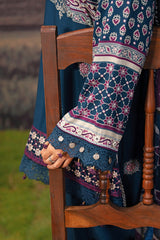 M Basic Unstitched Embroidered Arabic Lawn By Maria B