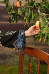 M Basic Unstitched Embroidered Arabic Lawn By Maria B