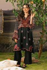 M Basic Unstitched Embroidered Arabic Lawn By Maria B