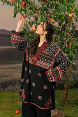 M Basic Unstitched Embroidered Arabic Lawn By Maria B