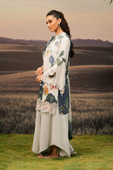 M Basic Unstitched Embroidered Arabic Lawn By Maria B