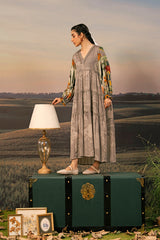 M Basic Unstitched Embroidered Arabic Lawn By Maria B