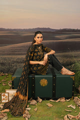 M Basic Unstitched Embroidered Arabic Lawn By Maria B