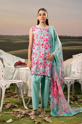 M Basic Unstitched Embroidered Arabic Lawn By Maria B