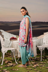 M Basic Unstitched Embroidered Arabic Lawn By Maria B