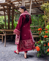 Hemline Symphony Unstitched Karandi Collection By Mushq 25