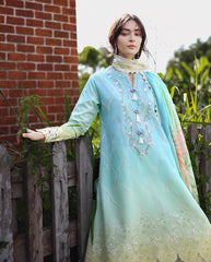 Mushq Solace Ombre Chikankari Luxury Lawn '26
