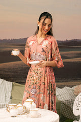 M Basic Unstitched Embroidered Arabic Lawn By Maria B