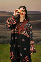 M Basic Unstitched Embroidered Arabic Lawn By Maria B