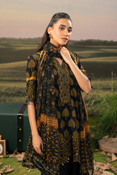 M Basic Unstitched Embroidered Arabic Lawn By Maria B